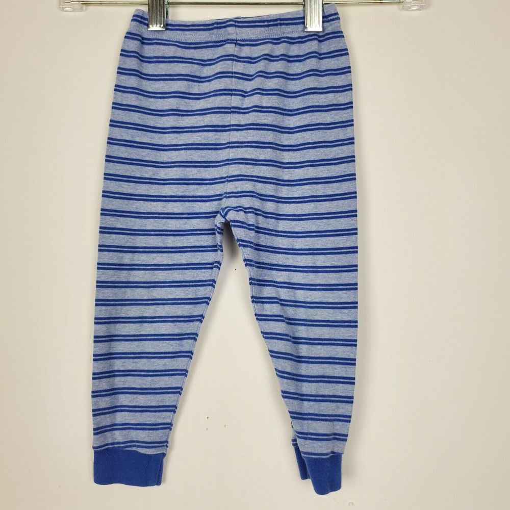 Carter's‎ Boys Striped Blue Pull-On Pajama Pants Size 24M